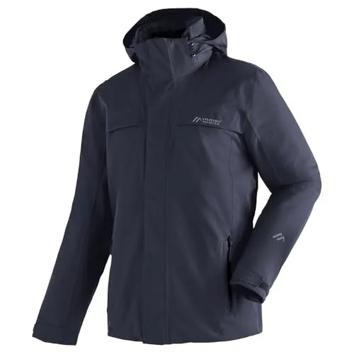 Maier Sports Outdoorjacke M (50) - Funktionsjacke aus 100% Polyester, ideal für Outdoor-Aktivitäten, schützt vor Wind und Wetter in der Farbe night sky.
