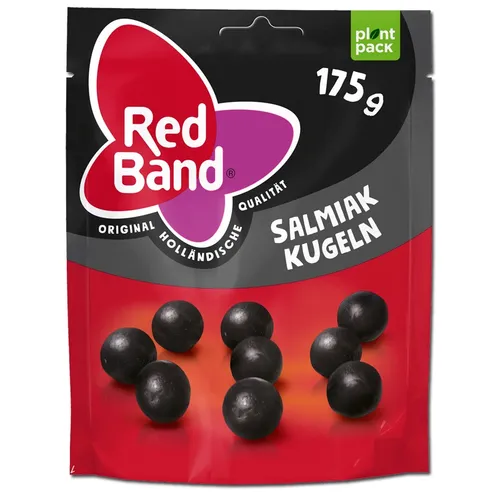 Red Band Salmiak Kugeln 175g