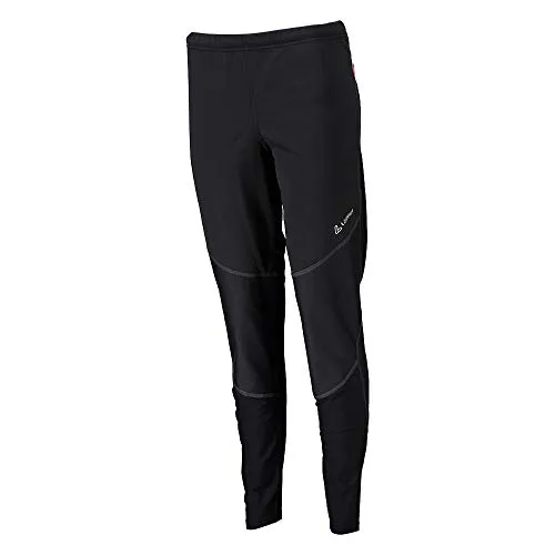 Loeffler DA Tight WS Softshell Warm schwarz - 44 - Fahrradbekleidung für Nordic Sports und Running, körpernah, wasserabweisend und wärmeisolierend für optimalen Komfort bei kaltem Wetter.