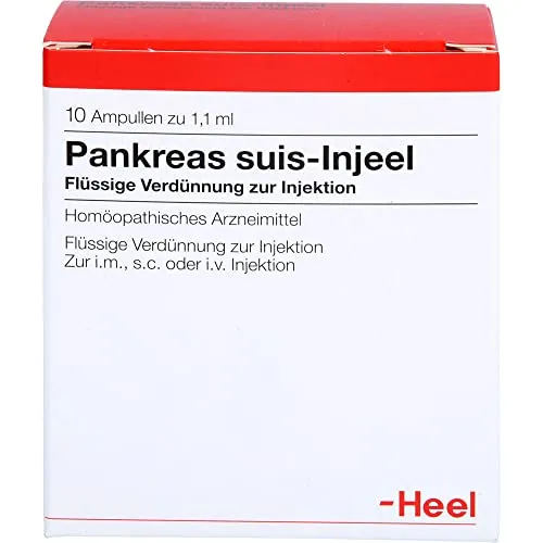 Pankreas Suis Inj Org 10 ST von Biologische Heilmittel Heel GmbH