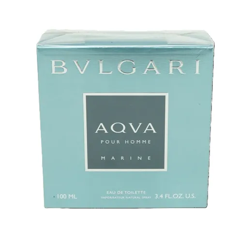 Bvlgari Aqva pour Homme Marine - 100 ml Eau de Toilette, erfrischende Meeresbrise für maskuline Eleganz und Abenteuerlust