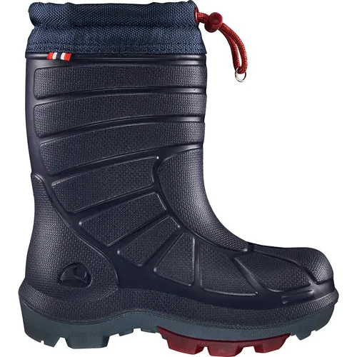 Viking Unisex Kinder Extreme Warm Schneestiefel, Navy Dark Red, 30 EU - Wanderschuhe für Kinder, ideal für kalte Wintertage mit 100% wasserdichter Oberfläche und warmen Füßen bis -20°C.