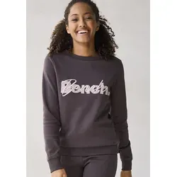 Sweatshirt BENCH. LOUNGEWEAR Damen, grau (stone) von Bench.