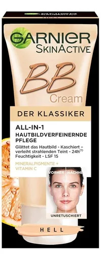 Produktbild Garnier BB Cream hell 5 in 1 der Klassiker mit LSF 15, (1 x 50ml)