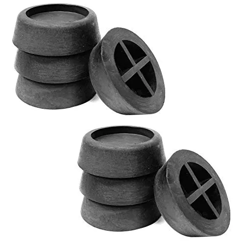 8x Gummipuffer Wachmaschine Trockner Gummidämpfer Vibration Schwingungsdämpfer