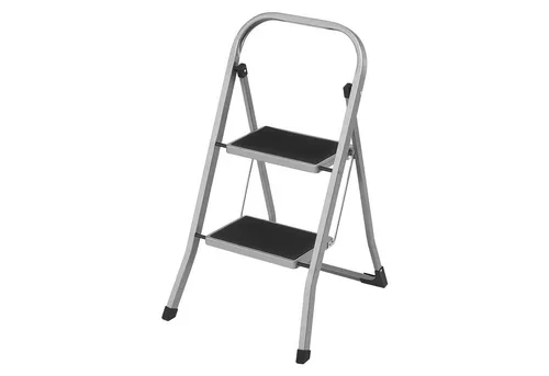 SONGMICS Trittleiter Klapptritt, Leiter mit 2 Stufen, Klapptritt, bis 150 kg belastbar