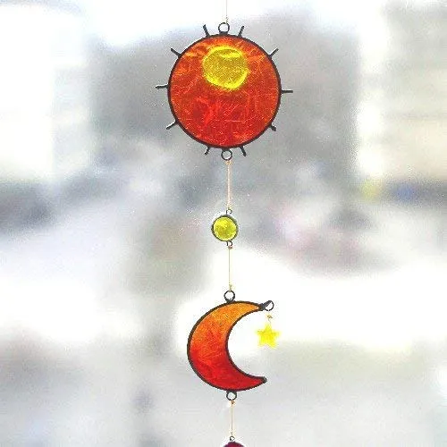 Suncatcher Sonne, Mond und Sterne von TREND IMPORT