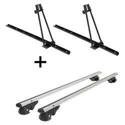 Fahrradträger Set ORION + Dachträger VDP004 L für VW Passat Variant 96-14