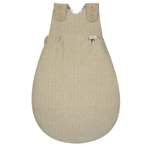 Alvi® Babyschlafsack ALVI Baby-Mäxchen außen Knit, Gr. 68/74 - Bequemer Babyschlafsack für eine angenehme Nachtruhe, gefertigt aus 60% Baumwolle und 40% Polyester. Ideal für Babys ab 6 Monaten, sorgt für ein sicheres Schlafgefühl.