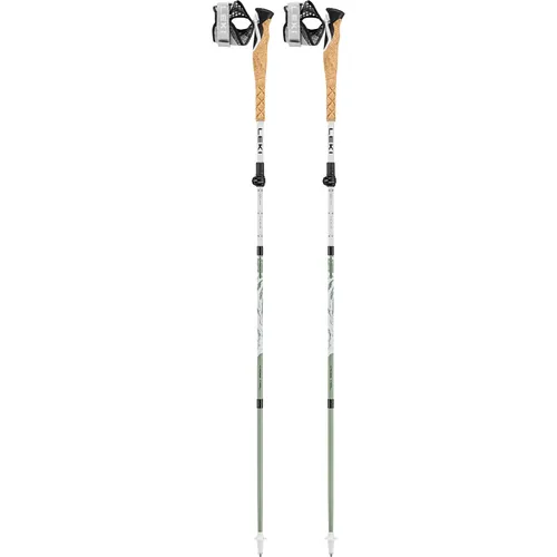 LEKI Cross Trail FX Superlite Faltstöcke 110 - 130 cm - Wanderstöcke für Bergtouren, aus leichtem Carbon mit ergonomischem Cross Shark Griff für optimale Kraftübertragung und Handentlastung. Ideal für Speed Hiking und vielseitigen Einsatz.