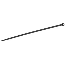WETEC Kabelbinder, schwarz, UV-beständig, 450 x 7,5 mm