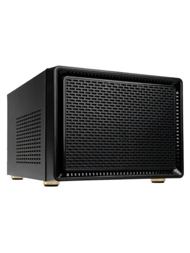 Kolink SATELLITE MINI-ITX Gehäuse mit RGB und Staubfilter - Kompaktes MINI-ITX Desktop PC-Gehäuse mit RGB-Beleuchtung, optimaler Kühlung durch Mesh-Flächen und vorinstallierten Lüfter, ausgestattet mit modernen USB-3.0-Ports.