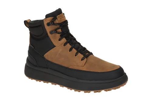 Geox Herren U GRANITO + Grip B A Ankle Boot - Ochre/Black, 40 EU - Herren-Stiefel mit maximaler Wasserundurchlässigkeit und Atmungsaktivität, ideal für Regenwetter und kalte Tage. Genießen Sie optimalen Komfort dank herausnehmbarer Innensohle und warmem Innenfutter.