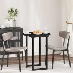 vidaXL Tischplatte Schwarz 60 x 60 cm in schwarz von vidaXL