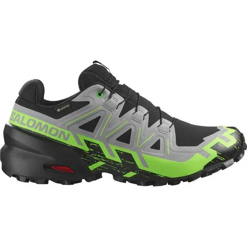 SALOMON Herren Trailrunningschuhe SPEEDCROSS 6 GTX - Laufschuhe mit GORE-TEX Membran für wasserdichten Schutz und optimalen Komfort, ideal für nasse und schlammige Trails.