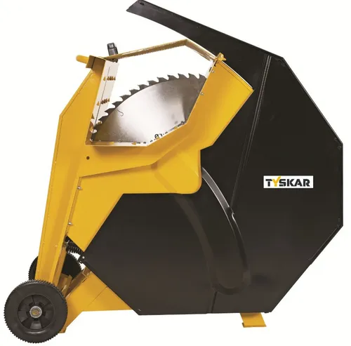 TYSKAR Wippkreissäge BWS700HM Wippsäge 700mm HM-Blatt Brennholzsäge Kreissäge