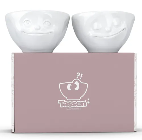 FIFTYEIGHT PRODUCTS Schale TV Tassen, Porzellan, 0,10 L - Schüsseln aus hochwertigem Porzellan, ideal für Snacks beim Fernsehen. Mikrowellen- und spülmaschinenfest für einfache Handhabung.