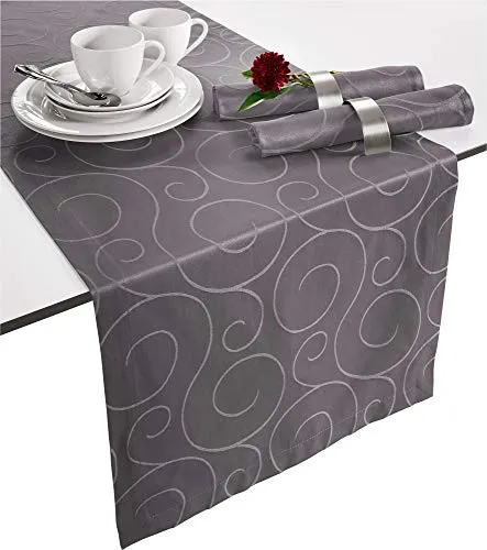 Tischläufer Grau von Erwin Müller