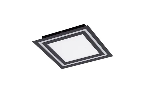 Lucande Deckenleuchten Leicy, LED Farbwechsel mit Fernbedienung