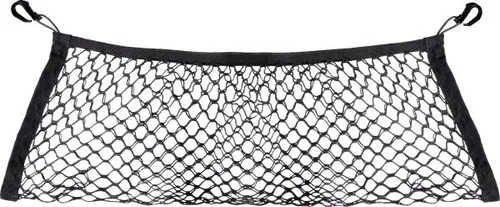 Walser Netz Rücksitze 30x65cm schwarz - Innenraumzubehör, praktisches Netz zur sicheren Aufbewahrung von Kleinigkeiten und zur optimalen Raumnutzung im Fahrzeug