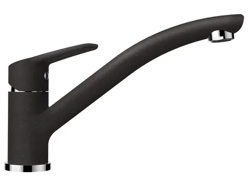 Schock Spültischarmatur Daja schwarz - Elegante Armatur in Onyx-Schwarz, ideal für moderne Spülen. Mit einfacher Montage und stilvollem Design bringt sie Funktionalität und Ästhetik in Ihre Küche.