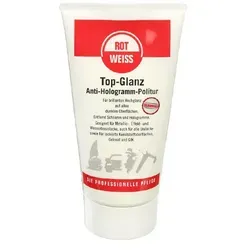 ROTWEISS Top-Glanz Antihologramm Politur 1500 - Autopflege & Motorradpflege – Für brillanten Hochglanz auf dunklen Lacken, entfernt Schlieren und Hologramme effektiv.
