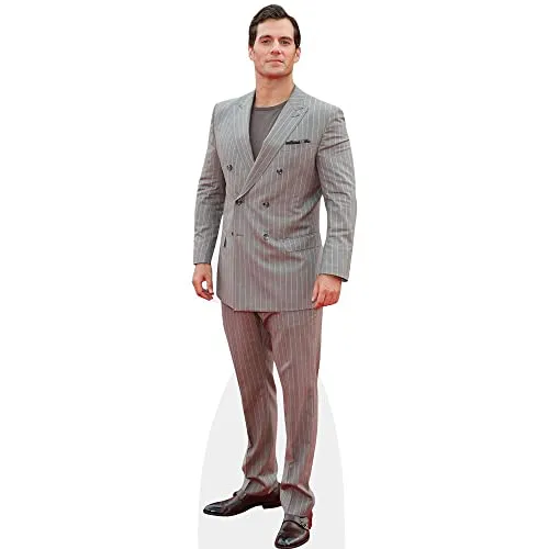Henry Cavill (Grey Suit) Pappaufsteller lebensgross