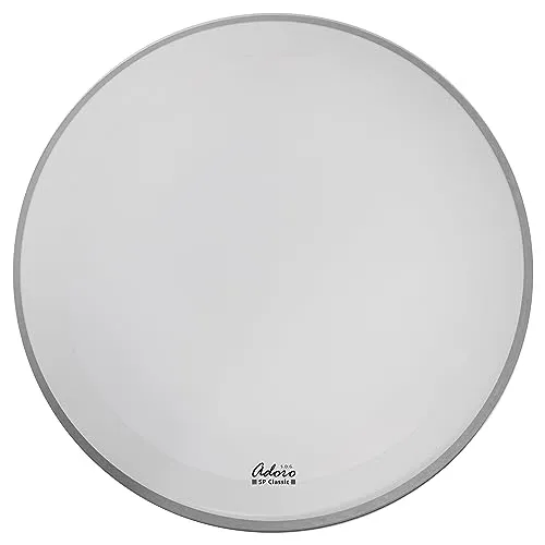 22“ BD Adoro SP-Classic Coated Schlagzeugfell aufgeraut weiss für Bassdrum mit integriertem Muffler