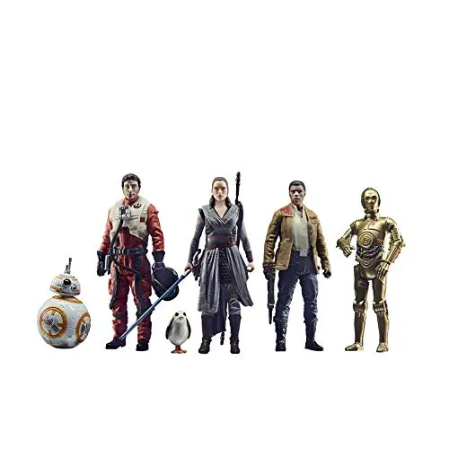 Star Wars Hasbro F1419 Celebrate The Saga Spielzeuge Der Widerstand Figuren Set, 9,5 cm große Action-Figuren zum Sammeln 6er-Pack, für Kids ab 4 Jahren