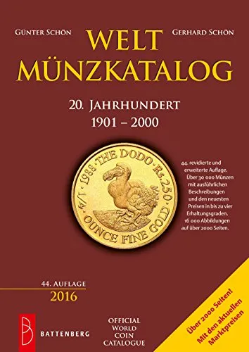 Weltmünzkatalog 20. Jahrhundert: 1901 – 2000