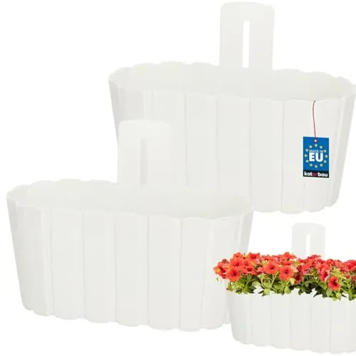 KOTARBAU® 2er Set Blumenkasten Balkon