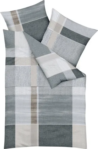 Kaeppel Bettwäsche Holiday, Biber, 2-teilig schwarz von Kaeppel