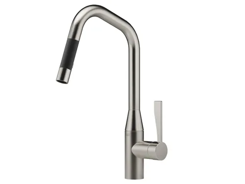 Dornbracht Sync Pull-Down Platin Gebürstet Hochdruckarmatur von Dornbracht