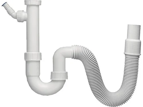 Flexibler Spülen Siphon Geruchsverschluss 1 1/2