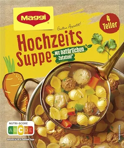 Maggi Guten Appetit Hochzeits Suppe 57g von Maggi