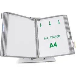 Produktbild Tarifold Sichttafelsystem 434100 DIN A4 grau