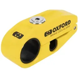 Oxford Bremshebelschloss mit Alarm (120 dB) – Sicherheitslösung für Motorräder und Roller