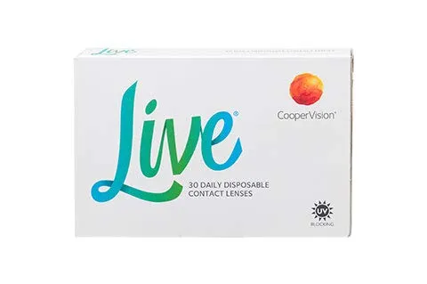 Live daily disposable Tageslinsen weich, 30 Stück/BC 8.6 mm/DIA 14.0 mm / -1.25 Dioptrien