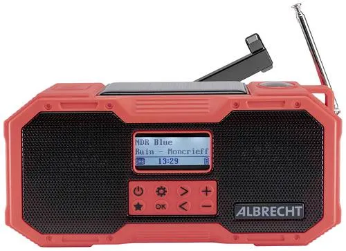 Produktbild Albrecht DR 112 DAB+ Outdoor Kurbelradio