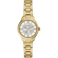 FOSSIL Damen Analog Quarz Uhr ES5421 - Elegante Armbanduhr für Damen mit kratzfestem Mineralglas und einem robusten Edelstahlarmband, individuell anpassbar. Wasserdicht bis 50 m - ideal für den Alltag.