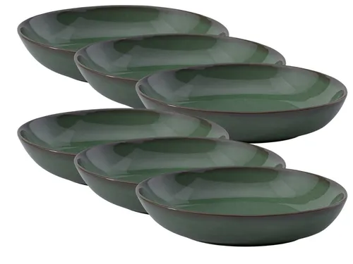 like. by Villeroy & Boch Schüssel Lave vert Schale 21cm Set6, Porzellan, (Schüsseln & Schalen)