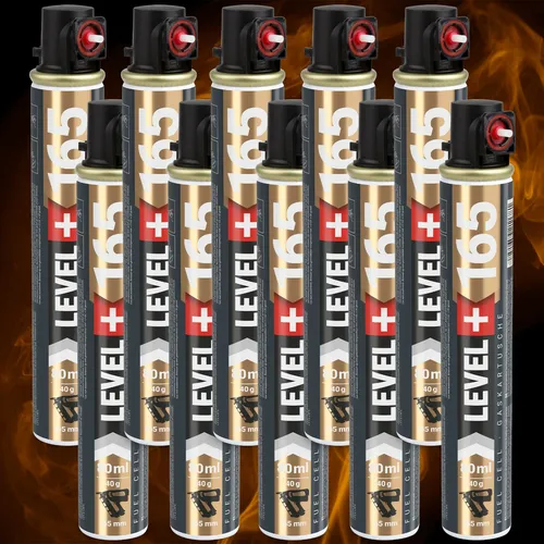 Stk. Gaskartusche (Fuel Cell) für Nagler 165mm | 80ml von LEVEL PLUS