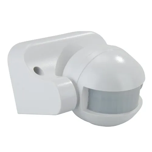 UNITEC Bewegungsmelder 180°, 1000W, Weiß