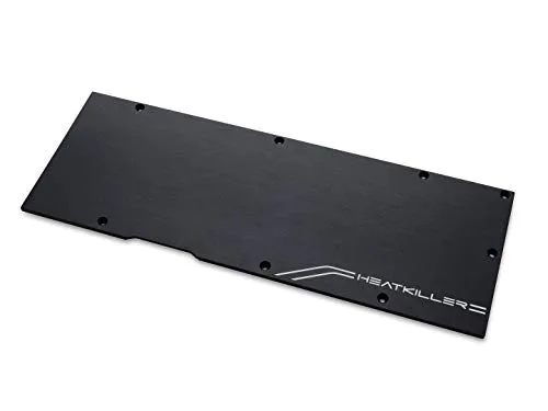 Watercool Compatible Heatkiller IV eBC Backplate für Radeon RX 5700 / XT - schwarz
