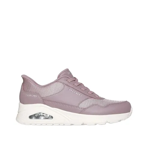 Skechers Slip-ins™ Uno Banksia Damen Sneaker Lila - Sonstige Sportschuhe mit mühelosem Tragekomfort und exklusivem Skechers Fersenkissen Heel Pillow™ für optimale Dämpfung und Unterstützung.