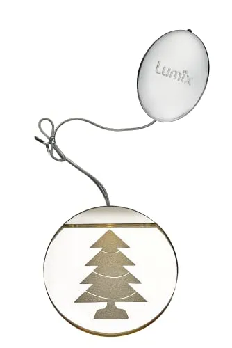 Weihnachtsbaumschmuck Weiß von Lumix