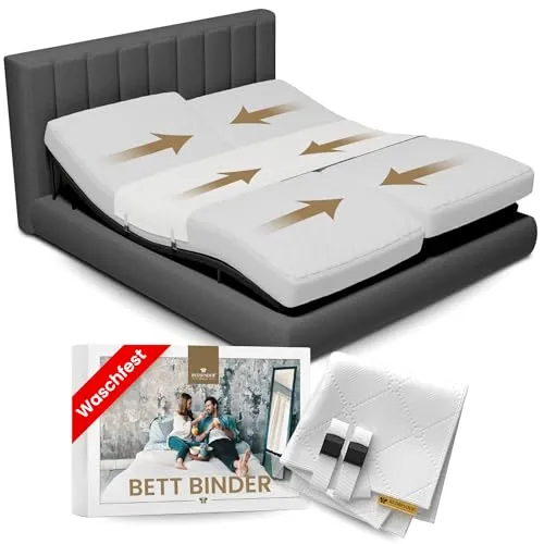 Produktbild Bedbinder DeLuxe® Liebesbrücke 180x200 – Matratzenhalter gegen Verrutschen