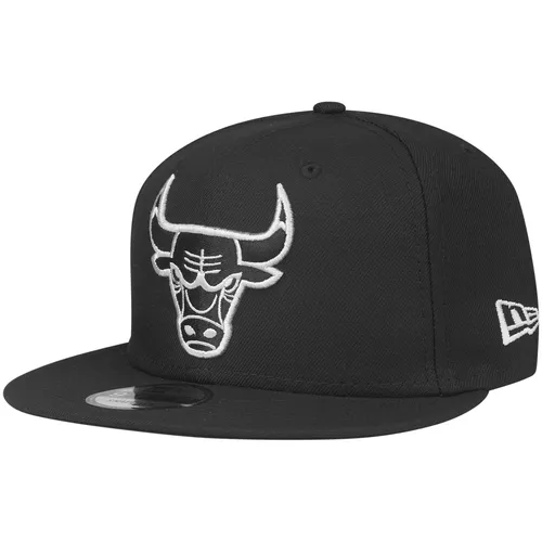 New Era 9Fifty Snapback Cap - Chicago Bulls schwarz grau - Stylische Snapback Cap für Herren, ideal für Freizeit und Sport. Mit hochwertigem Material und einstellbarem Design für optimalen Tragekomfort.