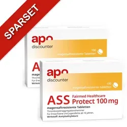 ASS 100 mg Protect, magensaftresistent von apodiscounter
