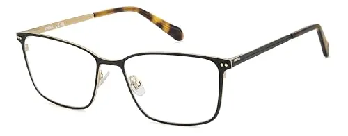 FOSSIL Brillengestell (Model 107989) für Herren, Quadratisch, gefertigt aus Plastik (inklusive Brillenetui)